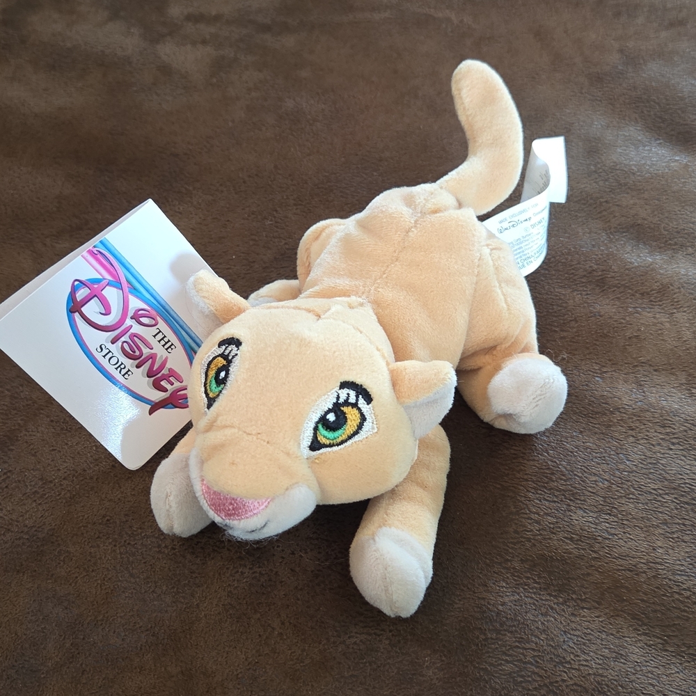 Disney Store Lion Cub Plush Toy